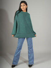 Kotty Women Round Neck Long Sleeves Pullover