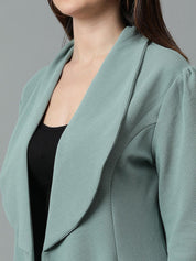 Kotty Green Shawl Neck Blazer & Trousers