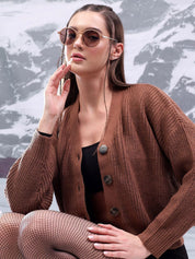 Kotty Women Cotton Crop Sweater