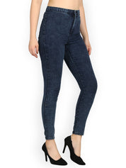 Kotty Women Blue Skinny Fit High-Rise Clean Look Jeans