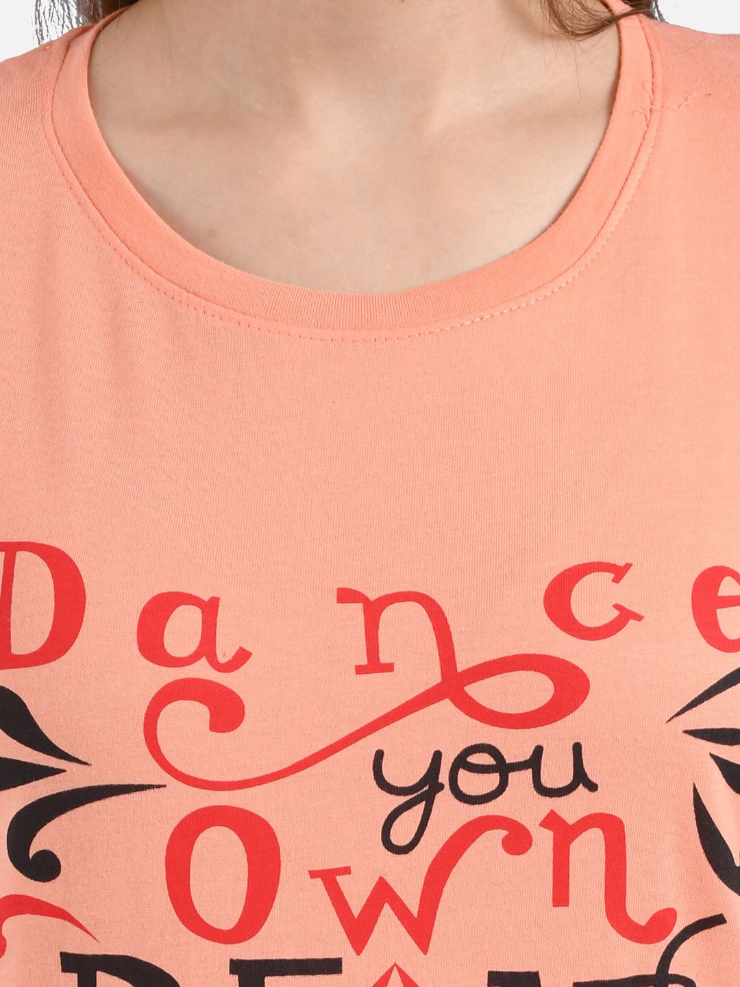 Kotty Women Pack Of 2 Printed Round Neck T-shirts