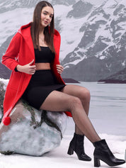 Kotty Women Hooded Overcoat