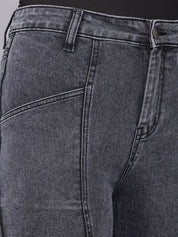 Kotty Women Black Skinny Fit High-Rise Mildly Distressed Stretchable Jeans