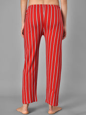 Kotty Striped Cotton Lounge Pants