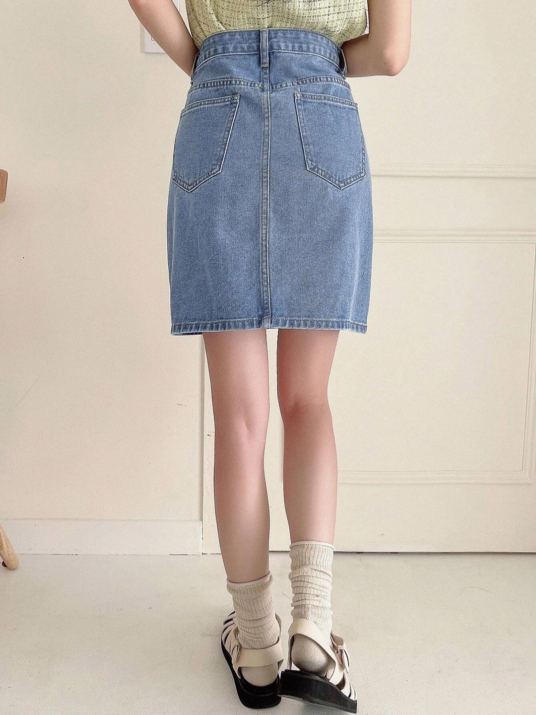 Kotty A-Line Denim Skirt