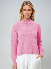 Kotty Women Mock Collar Pullover Sweaters