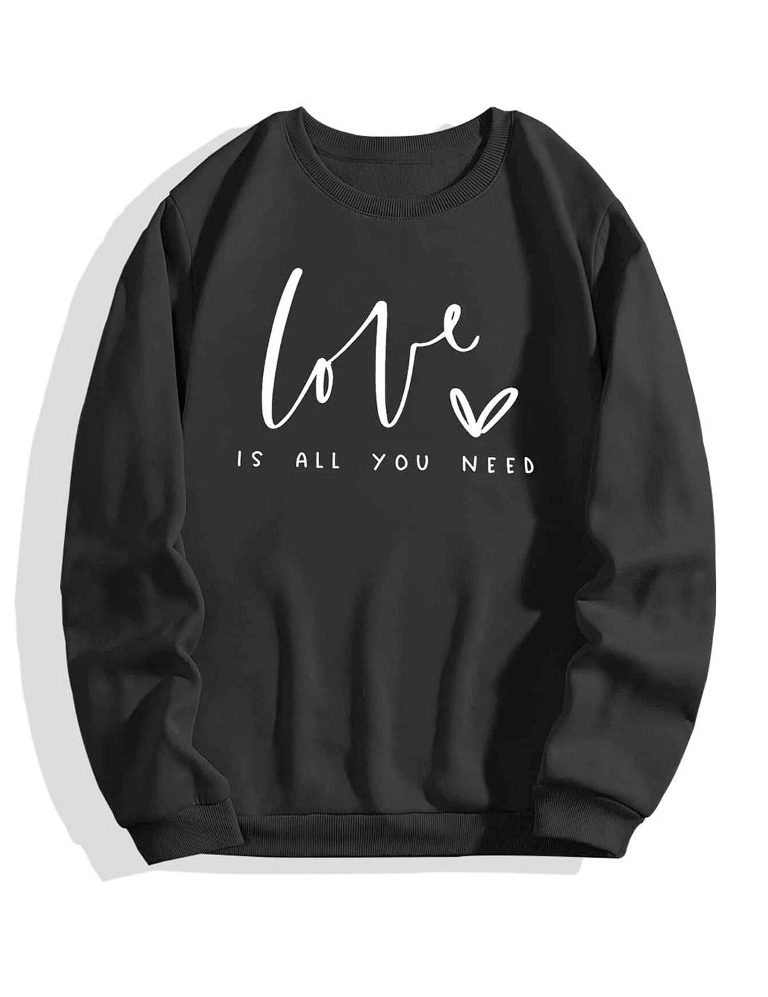 Kotty Printed Fleece Sweatshirt