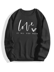 Kotty Printed Fleece Sweatshirt