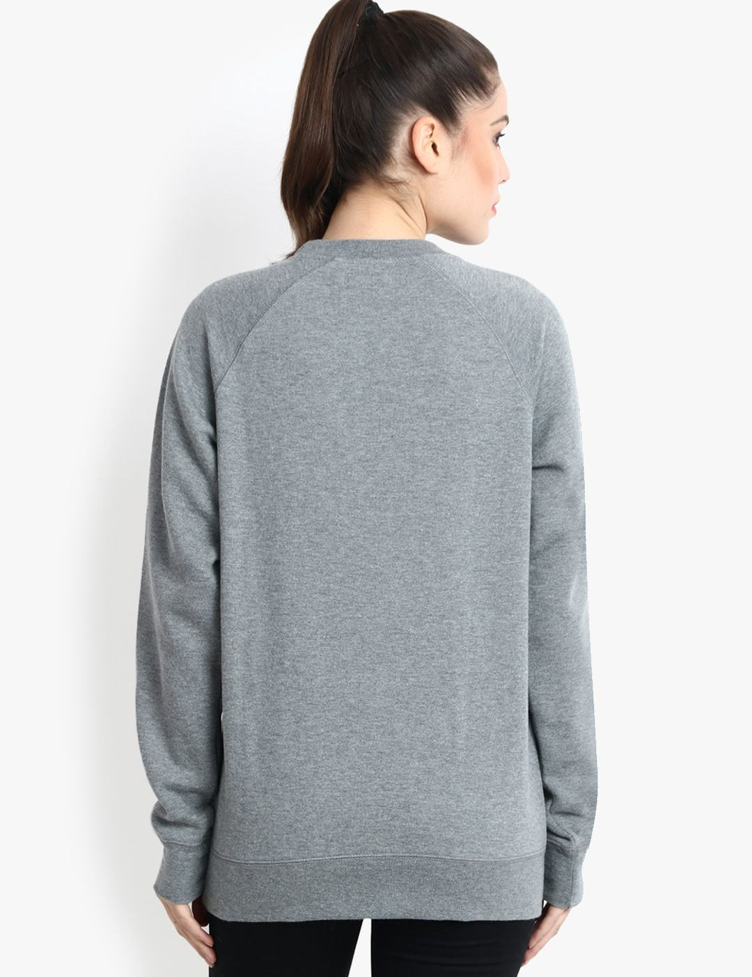Kotty Women Grey Printed Sweatshirt