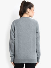 Kotty Women Grey Printed Sweatshirt