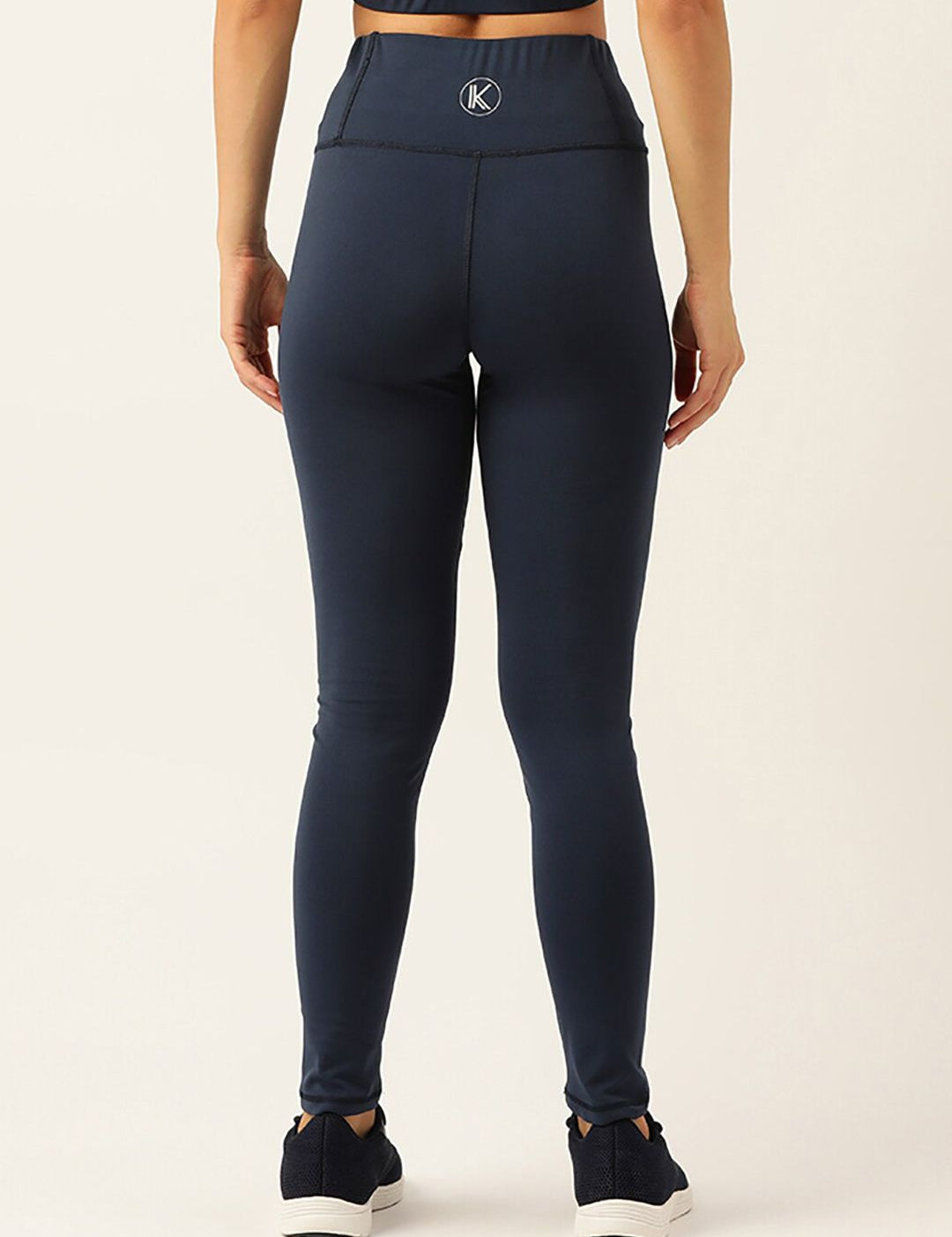 Kotty Women Slim-Fit Ankle-Length Training or Gym Tights