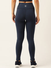 Kotty Women Slim-Fit Ankle-Length Training or Gym Tights