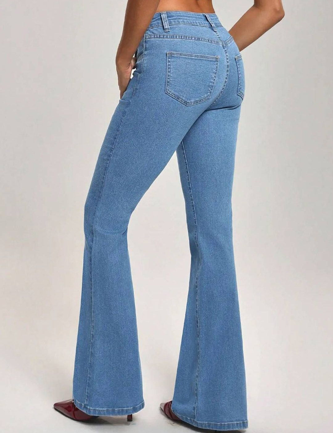 Kotty Women Hottie Bootcut High-Rise Stretchable Jeans