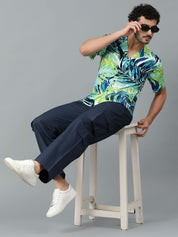 Kotty Men Tropical Printed Casual Shirt