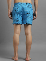 Kotty Men Pack Of 2 Red & Blue Printed Boxers KTT2PCMENSBOXERSET36S