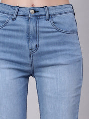 Kotty Women Jean Bootcut Light Fade Stretchable Jeans