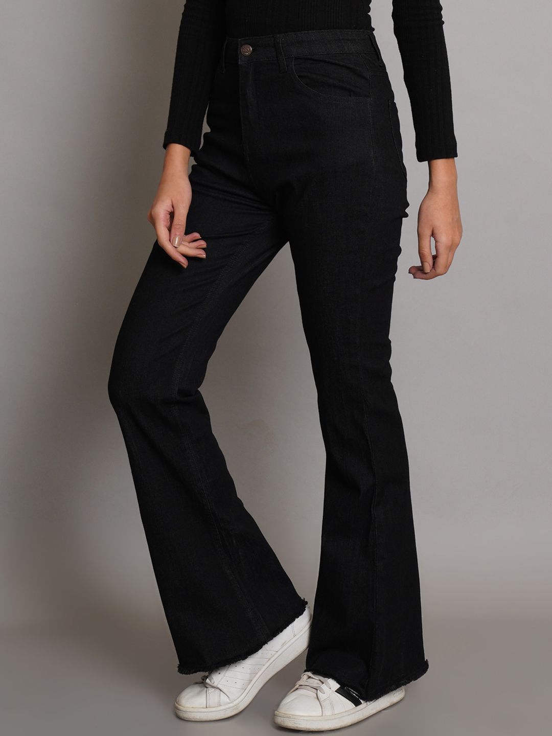 Kotty Women Jean Bootcut High-Rise Stretchable Jeans