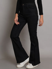 Kotty Women Jean Bootcut High-Rise Stretchable Jeans