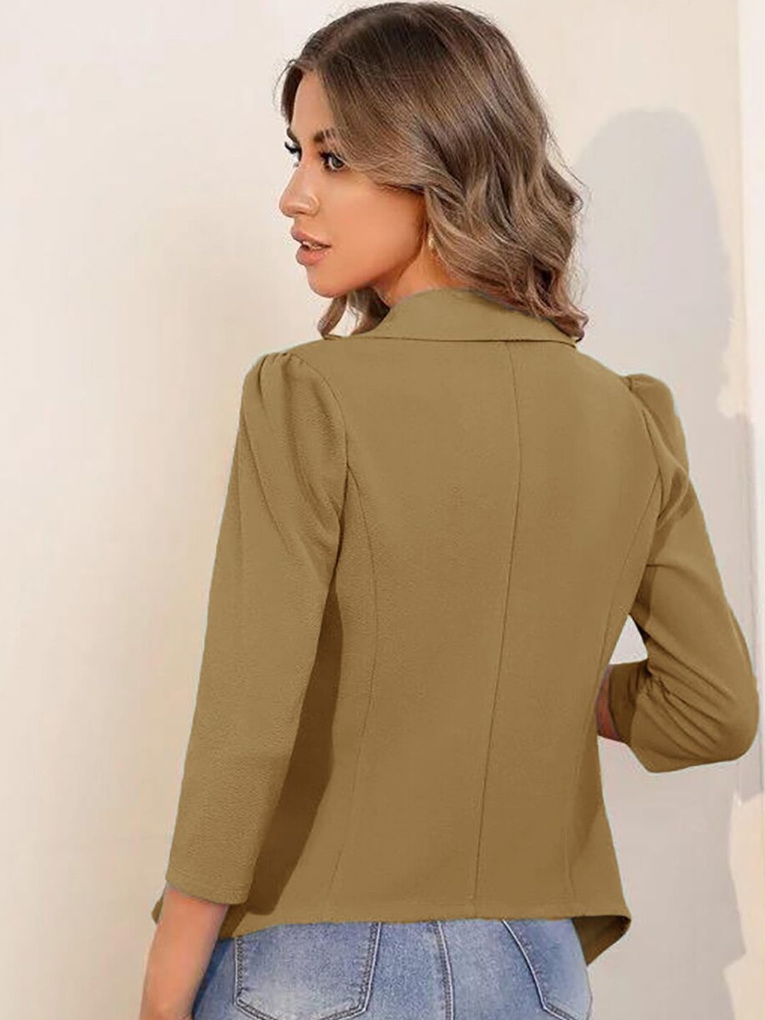 Kotty Shawl Collar Open Front Jacket