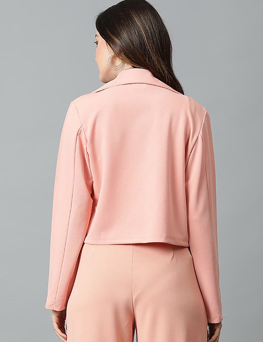 KOTTY BIZwear Basics Double Breasted Crop Blazer