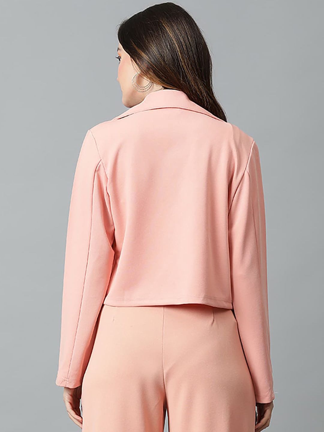 KOTTY BIZwear Basics Double Breasted Crop Blazer