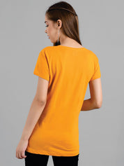 Kotty Typography Printed Round Neck T-shirt