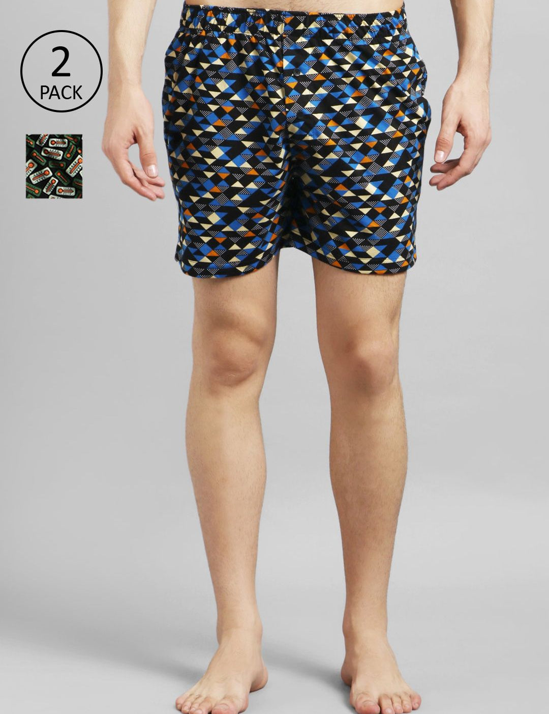 Kotty Men Pack Of 2 Printed Boxers