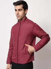 Kotty Men Maroon Outdoor Padded Jacket