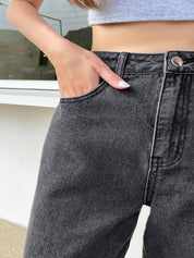 KOTTY Basics Women Straight Fit High-Rise Clean Look Stretchable Jeans