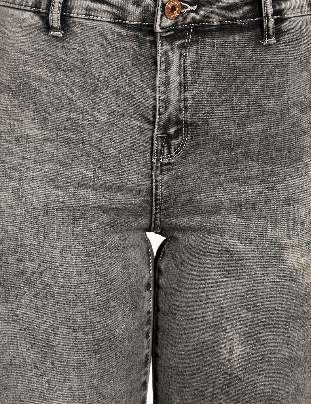 Kotty Women Grey Skinny Fit High-Rise Clean Look Stretchable Jeans