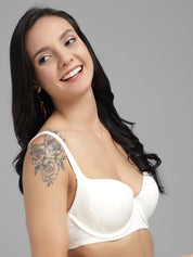 Kotty Cream Lightly Padded Underwired Bra