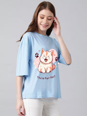 Kotty Women Printed T-shirt