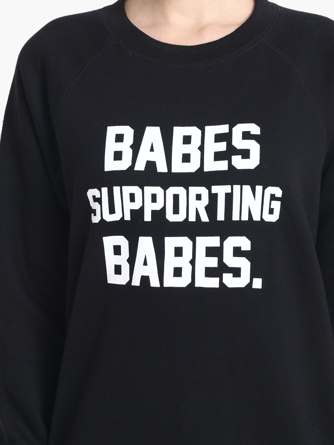 Kotty Women Black Printed Sweatshirt