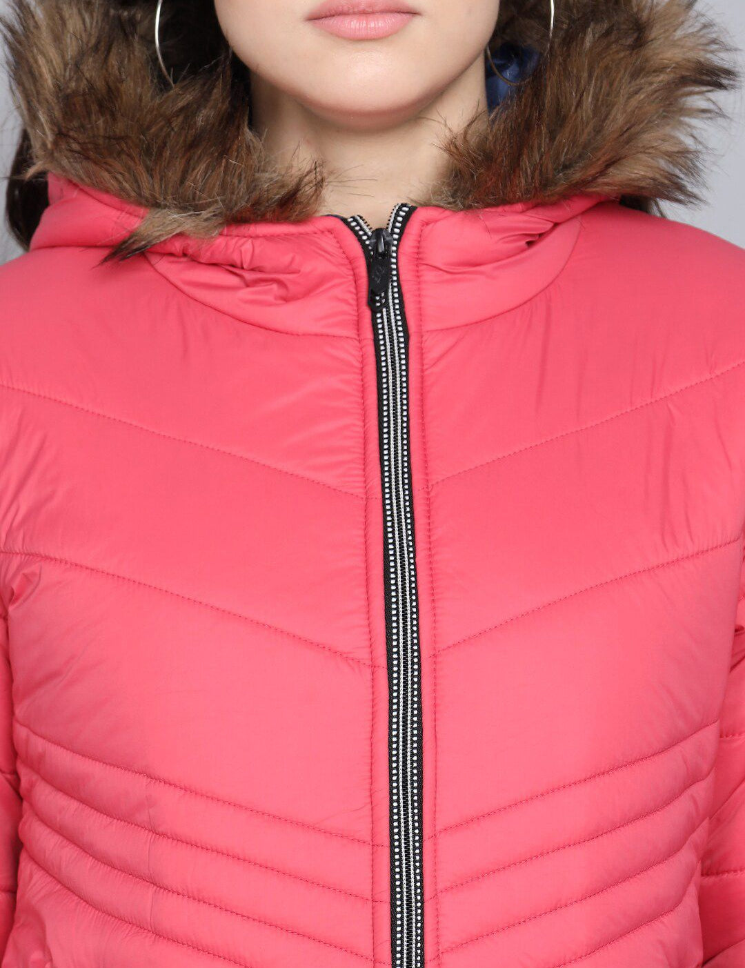 Kotty Women Pink Outdoor Padded Jacket