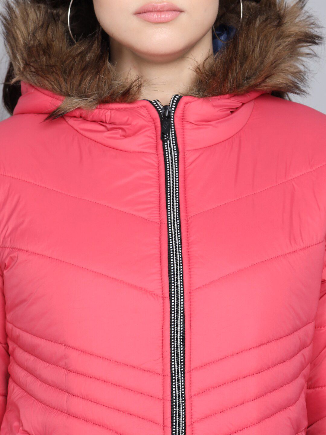 Kotty Women Pink Outdoor Padded Jacket
