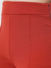 Kotty Women Pack Of 2 Relaxed Straight Leg High-Rise Easy Wash Trousers