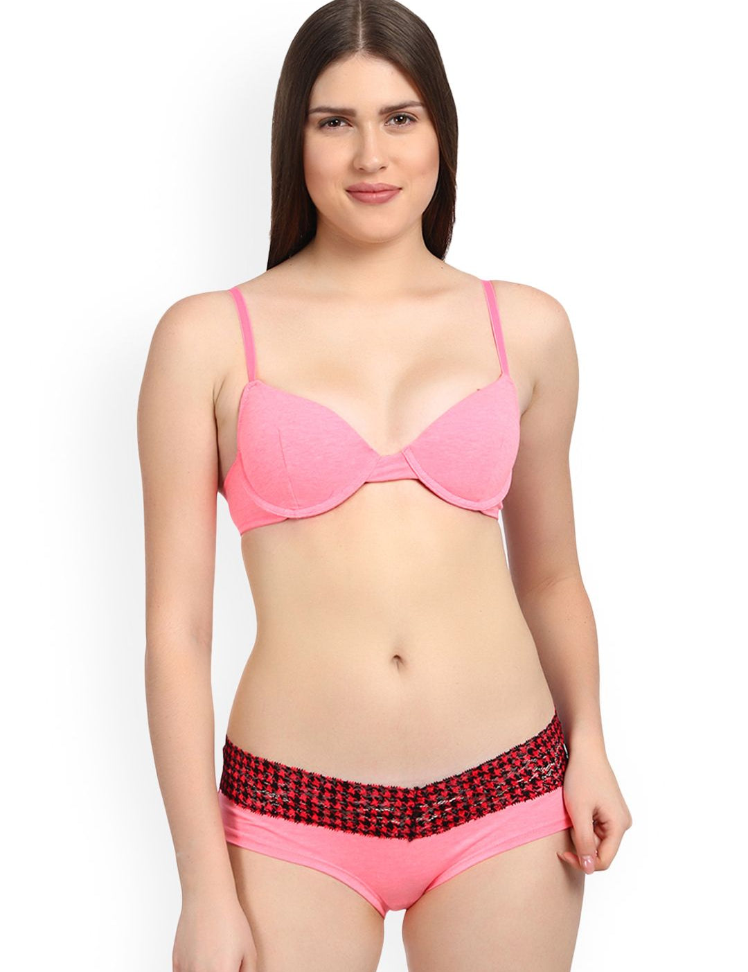 Kotty Women Pink Lingerie Set KTTIW126