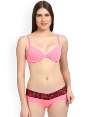 Kotty Women Pink Lingerie Set KTTIW126