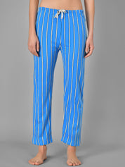 Kotty Striped Cotton Lounge Pants