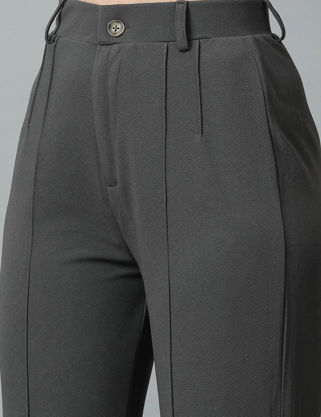 Kotty Grey Shawl Neck Blazer And Trousers