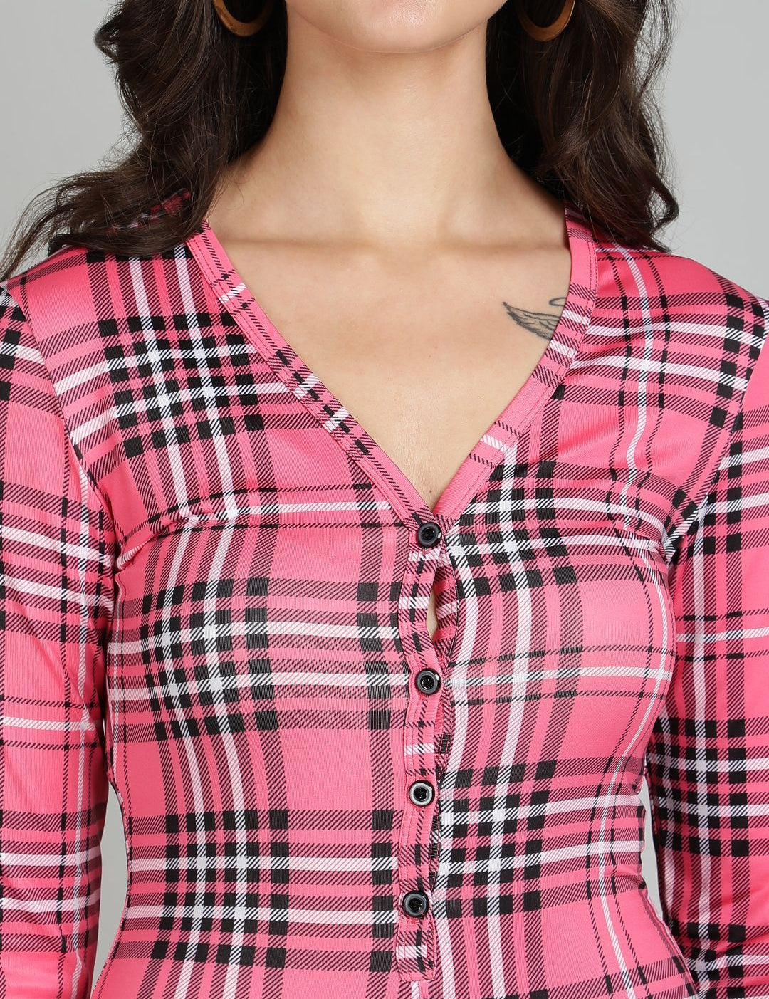 Kotty Checked Jumpsuit