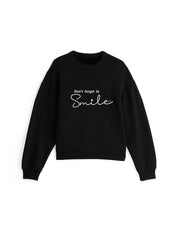 Kotty Women Typography Printed Full Sleeve Sweatshirt