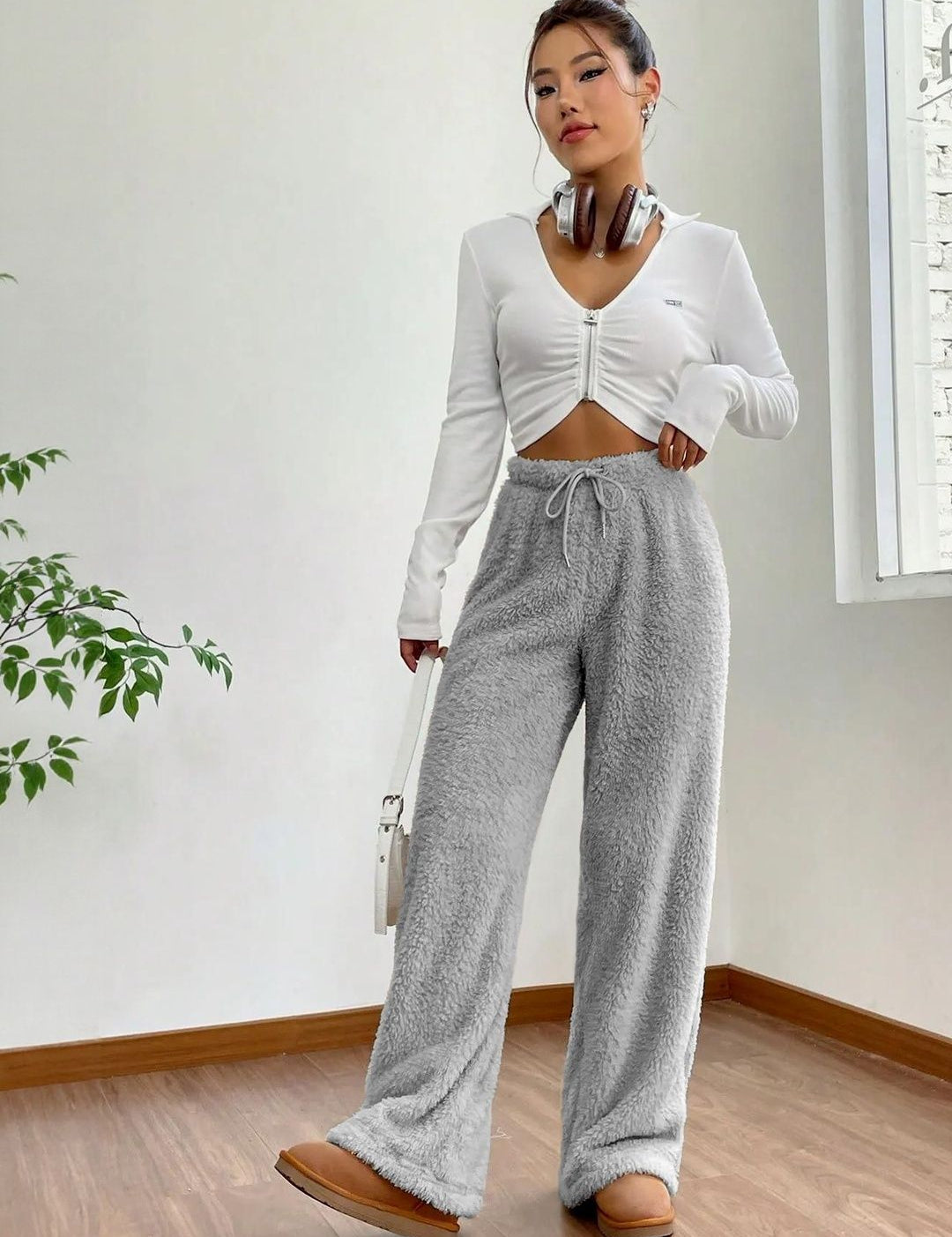 Kotty Women High-Rise Easy Wash Trousers