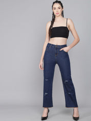 Kotty Women High-Rise Mildly Distressed Stretchable Jeans