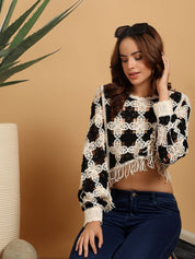 Kotty Embellished Cotton Top