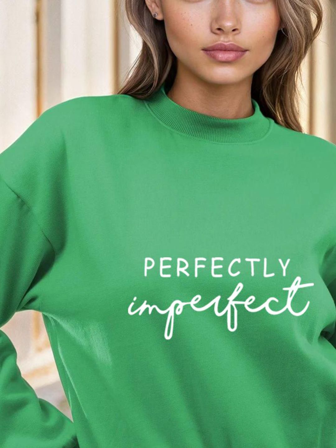 Kotty Women Typography Printed Pullover Sweatshirt