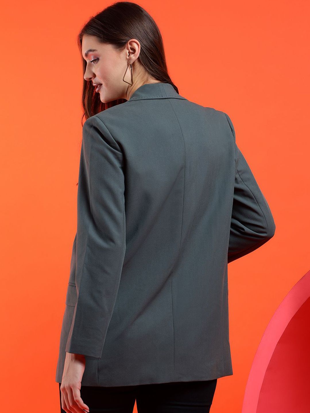 Kotty Solid Shawl Collar Overcoat