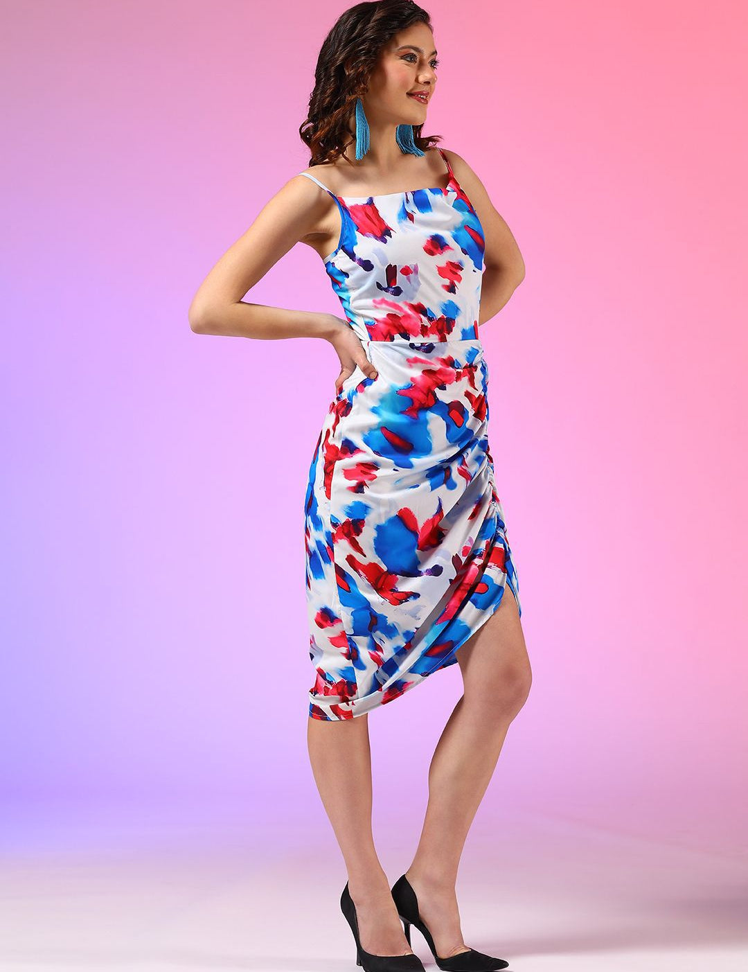 Kotty Printed Sheath Dress