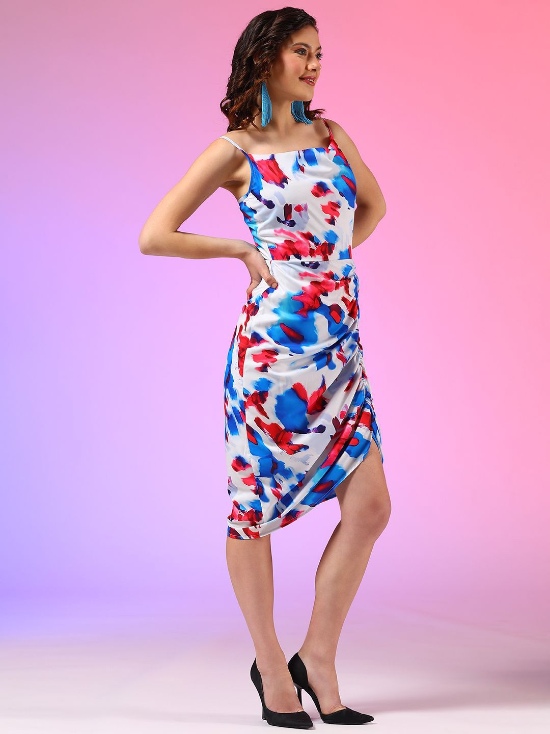 Kotty Printed Sheath Dress