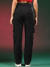 Kotty Women Straight Fit High-Rise Stretchable Jeans